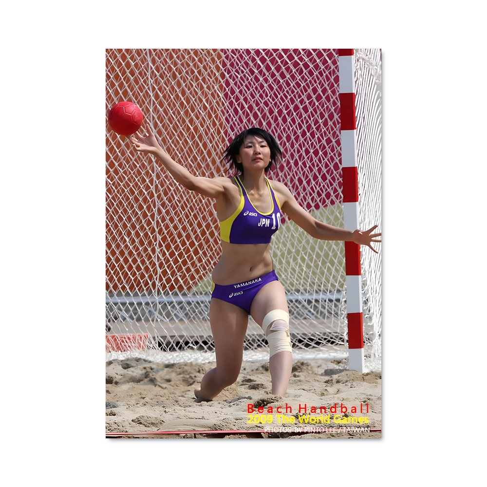 Poster Beach de handball